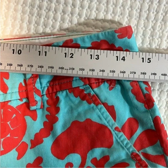 Lilly Pulitzer Shorts Bundle (3) sz 0 Pink Seersucker Tropical Resort Preppy - Picture 15 of 16